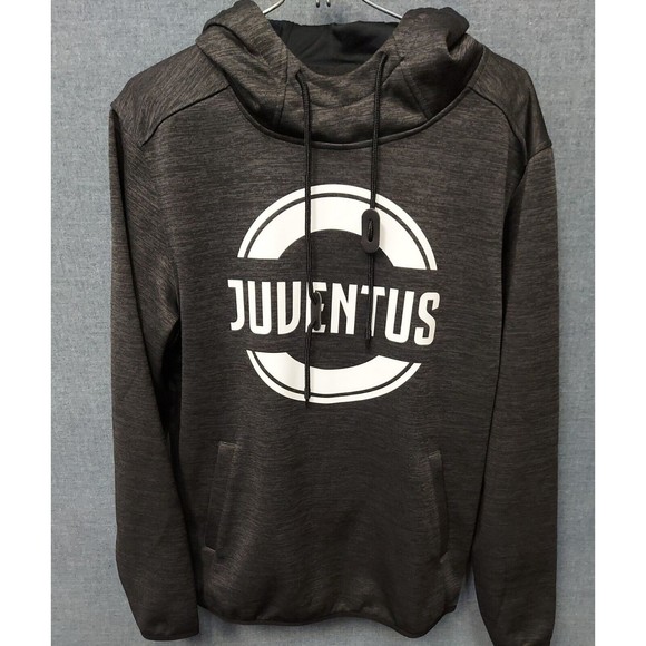 Juventus Other - Juventus Hoodie Black/Gray Sz Small